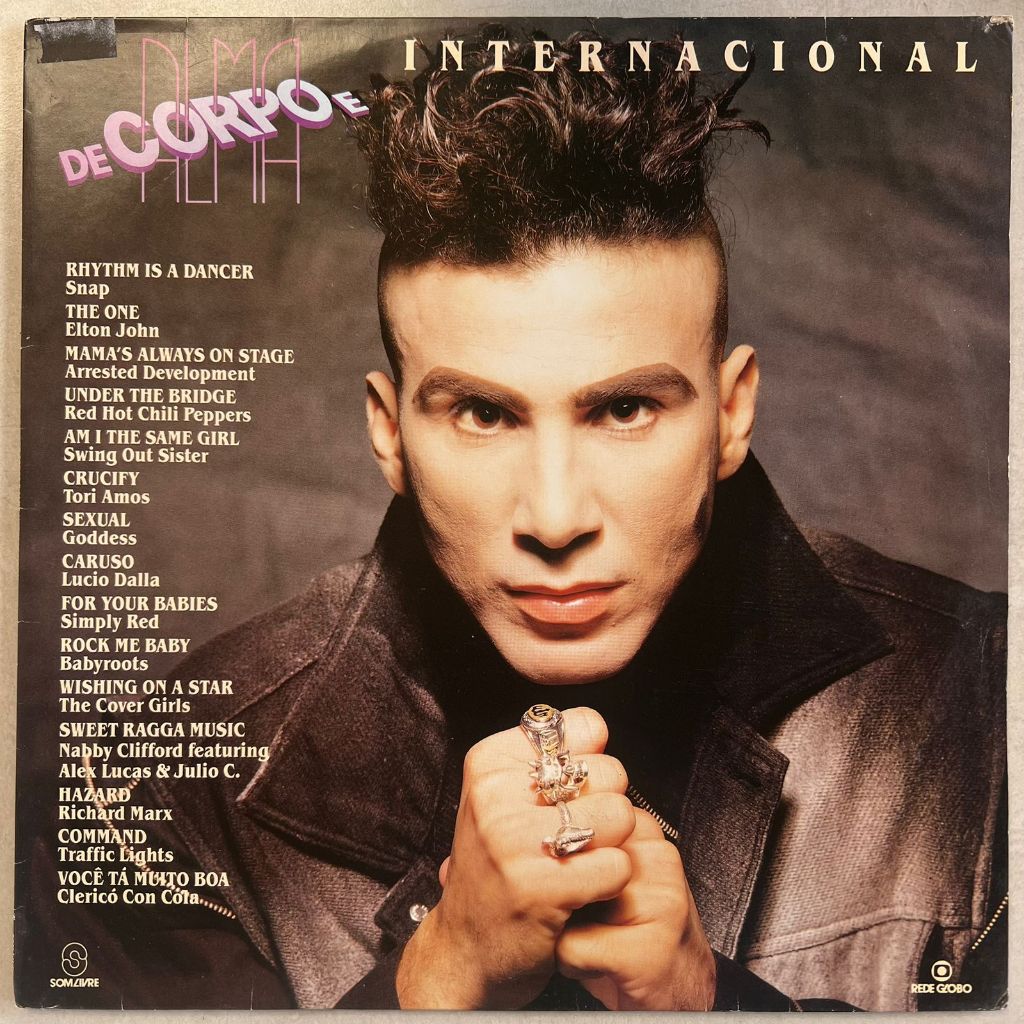 Lp De Corpo E Alma 1992 Internacional, Disco De Vinil Novela
