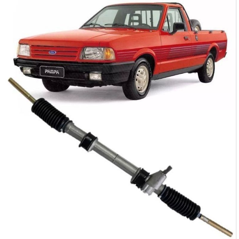 Caixa de Direção Ford Corcel Del Rey Belina II Pampa ano 1980 até 1997 Mecânica (Recondicionada)