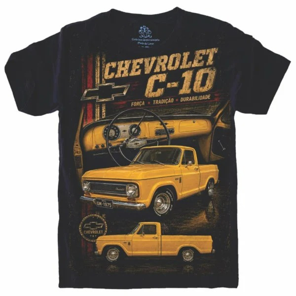 Camiseta Vintage CHEVROLET C10 C-10 S-701