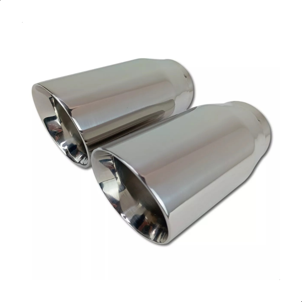 Ponteiras Escapamento Aço Inox 304 Vw Golf Jetta Up Polo Tsi