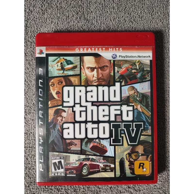 GTA 4 PS3 - Jogo Grand Theft Auto IV PlayStation 3 - Completo! - Versão Greatest Hits