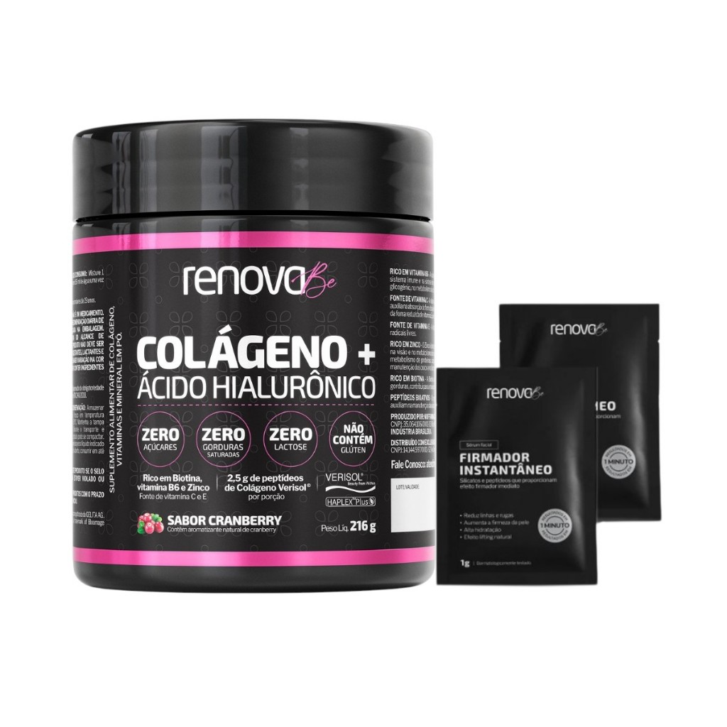 Kit Colágeno Hidrolisado Verisol com Ácido Hialurônico