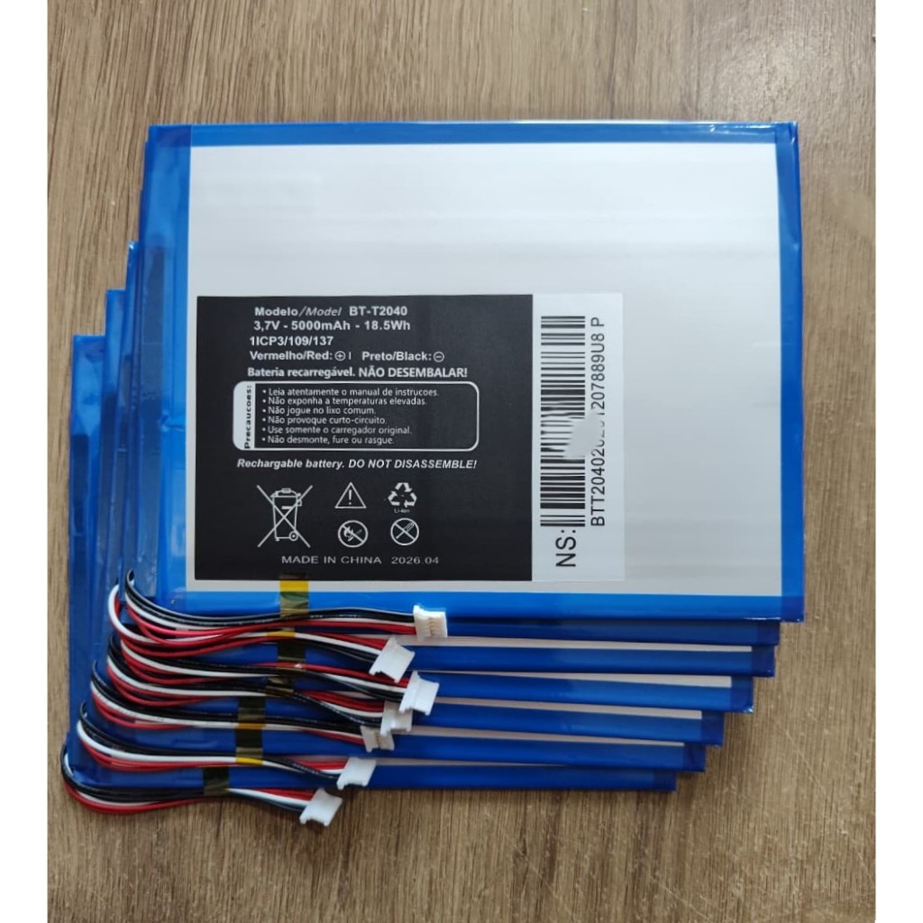 Bateria Comaptivel Tablet Positivo Q10 T2040 Nova 5000Mah + Garantia