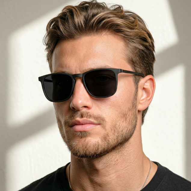 Imagem Óculos de Sol Madrid Quadrado Premium Clássico Vintage Retrô Oldstyle uv400 Feminino Masculino
