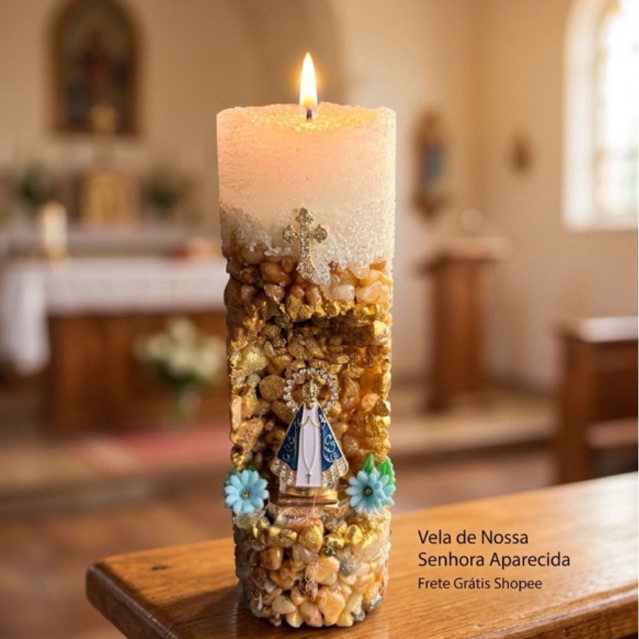 Nossa Senhora Aparecida Vela Oratória Gruta