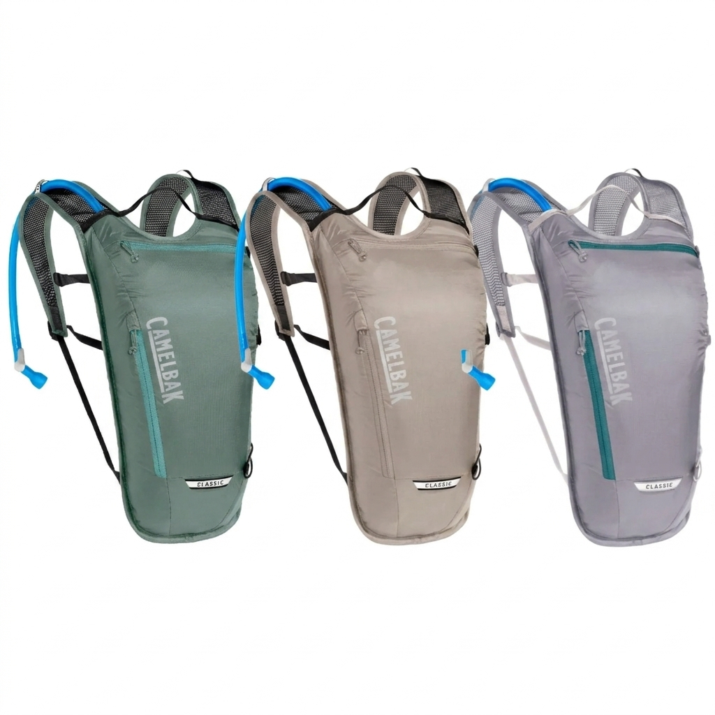 Mochila Hidratação 2L CamelBak Classic Light Ciclismo MTB Leve Respirável Reservatório Crux Original