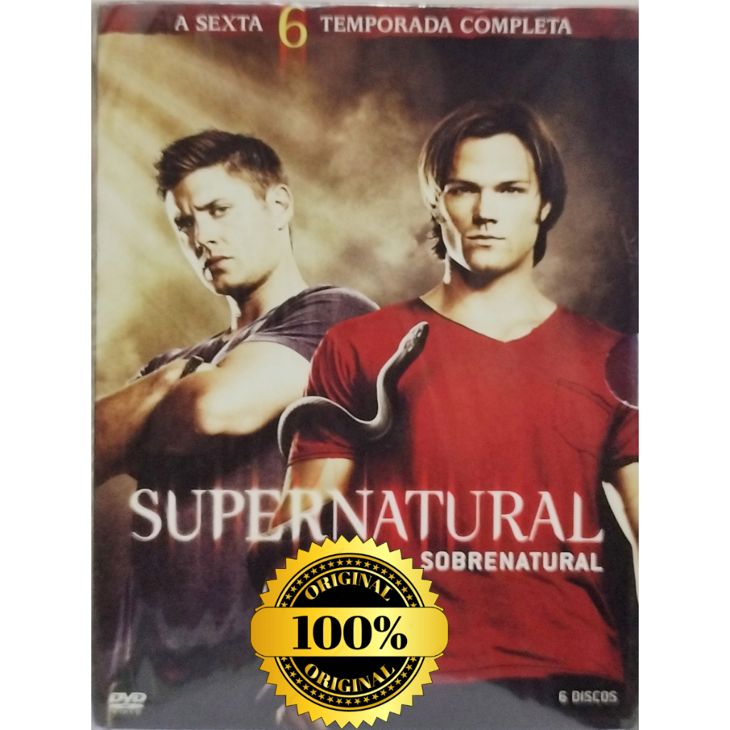 Box DVD Supernatural 6ª Temporada  – Traz os irmãos Winchester para uma nova fase repleta de desafios