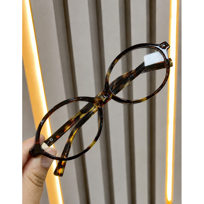 Óculos de Descanso Feminino Marrom Anti Luz Azul com Proteção UV 400 | Acompanha Case e Flanela