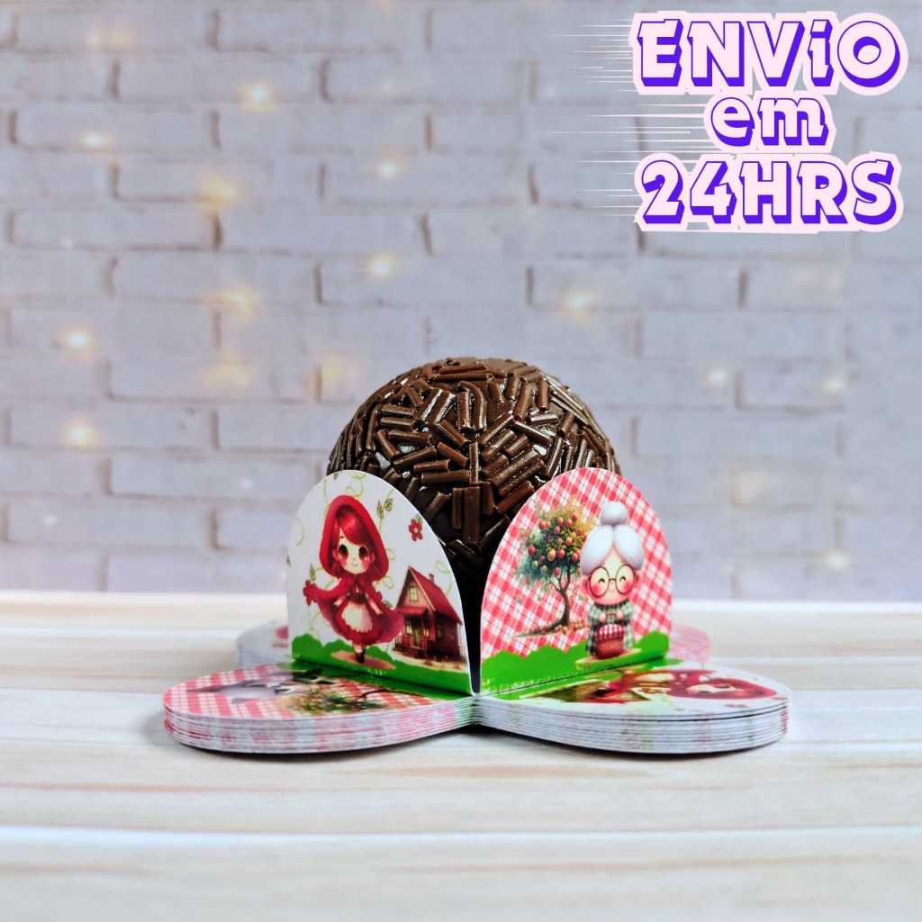 50-200 Forminhas de Doces CHAPEUZINHO VERMELHO Personalizadas no Tema/ Lembrancinhas Aniversario