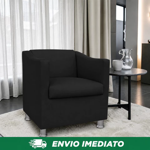 Poltrona Decorativa TillakTilla CORINO - Consultório Recepção Sala COURINO