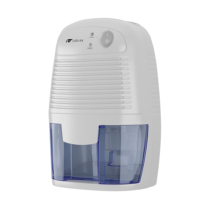 Mini Desumidificador de Ar Elétrico 127-220v Antimofo 500ml Tubrax