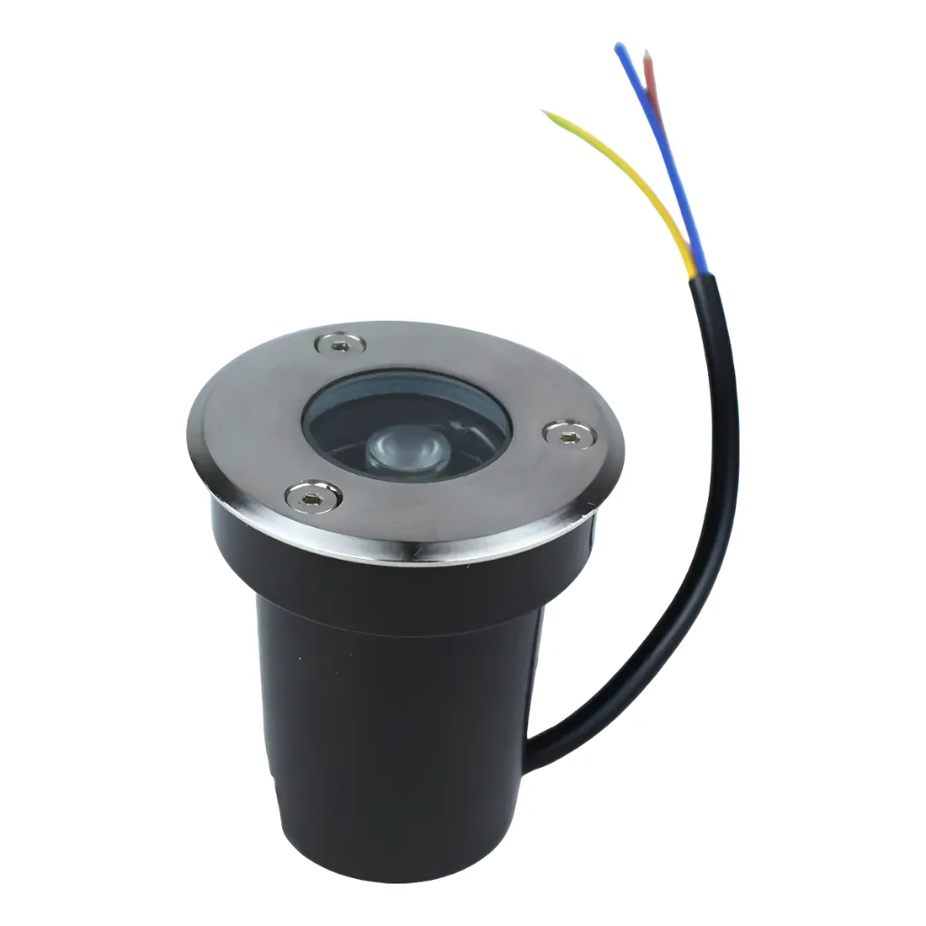 Balizador Luminária Led Chão/piso/jardim 3w Embutir Blindado