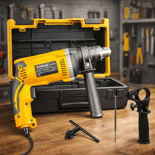 Furadeira Elétrica de Impacto 13mm Potencia de 900W Com Maleta e Acessórios Nakasaki