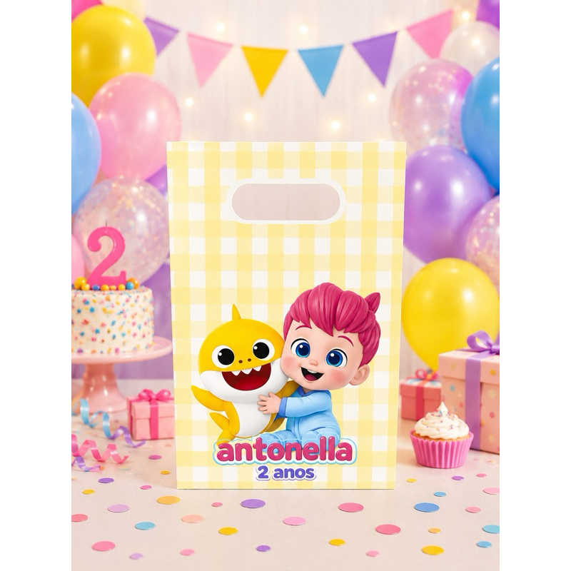 Lembrancinhas Sacolinhas Personalizadas Tema Bebefinn Y