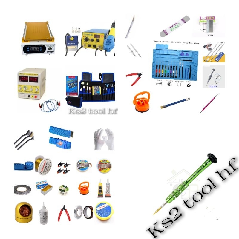 kit manutenção manta  antiestática eletrônica completa para celular e notebook chaves precisão e máquinas e insumos 110v