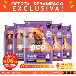 20 a 4kg areia sanitaria com cheiro lavanda premium higienica natural ecologica absorvente para gato