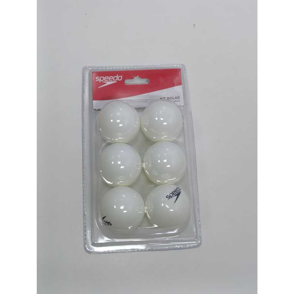 KIT BOLA TENIS DE MESA SPEEDO C/6 BOLAS