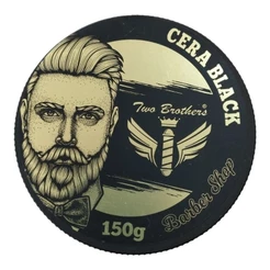 1 UNIDADE CERA BLACK 150G PARA MODELAR E FIXAR TWO BROTHERS PROFISSIONAL