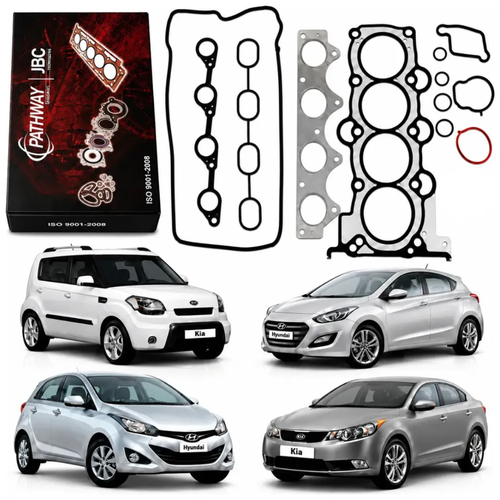 Jogo Junta Motor Hyundai Hb20 I30 Kia Soul Cerato 1.6 16v 2010 2011-2018