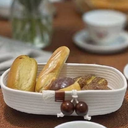 Cesto organizador para pães e biscoitos/ Cesto para pequenos objetos/ Cesto decorativo
