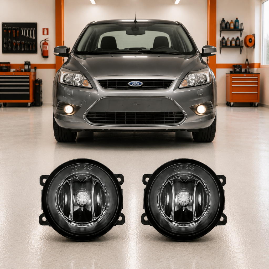 Imagem Par Farol De Milha Neblina Ford Focus 2009 2010 2011 2012 2013 2014 2015
