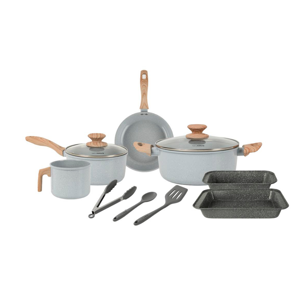 Conjunto de Panelas Neuhaus Smart Ceramic 9 Peças Indução