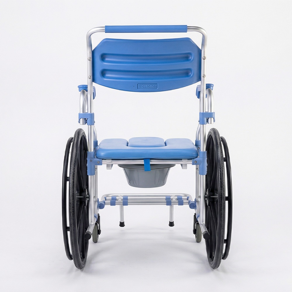 Cadeira de Banho D65 em Alumínio até 120kg Dellamed — imagem 2 de 2
