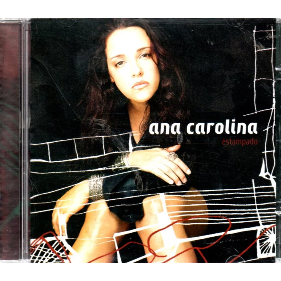 CD Ana Carolina - Estampado - Original 3º Album Aclamado - Encostar na Tua / Elevador