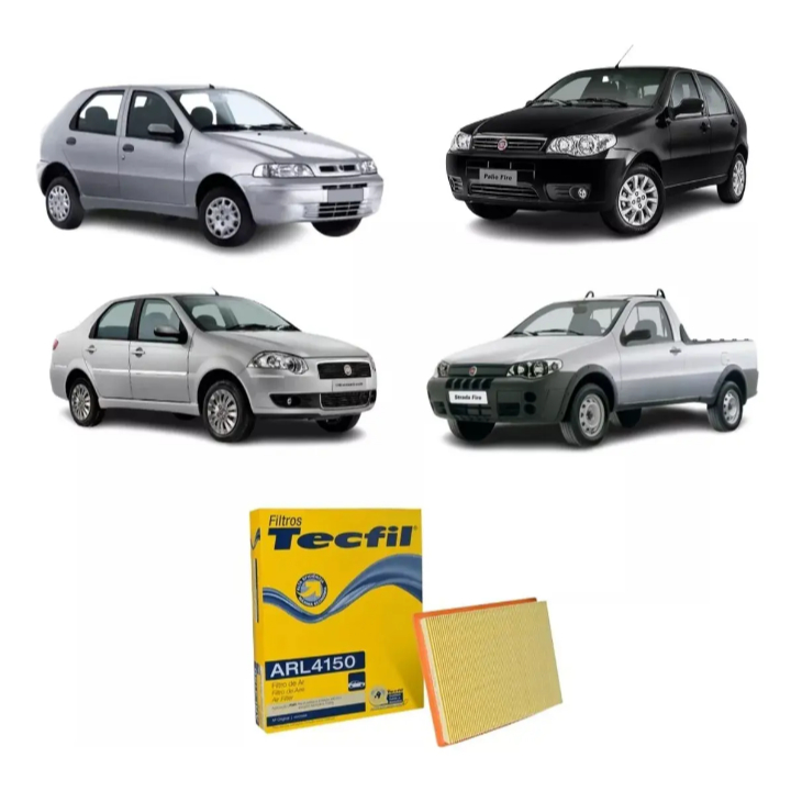 Filtro Ar Fiat Siena Palio Strada Idea Fire Tecfil Arl4150 Original