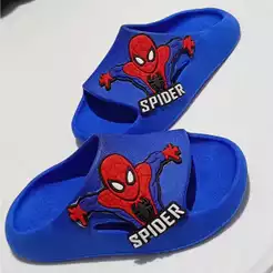 Chinelo Nuvem Infantil sandália Para Meninos Aranha Personagens Confortável Macio antiderrapante