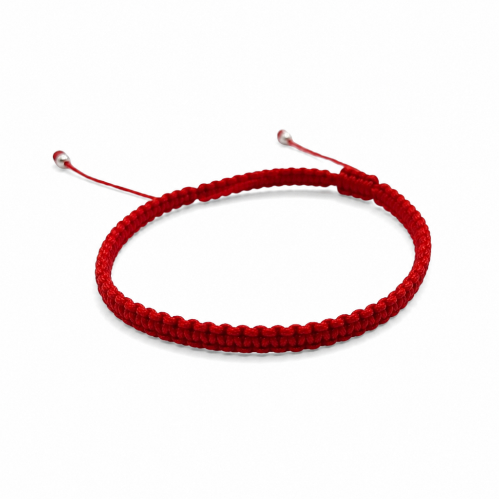 1 Pulseira lenda do fio vermelho Akai ito namorados namorada melhores amigas casais trançada macrame