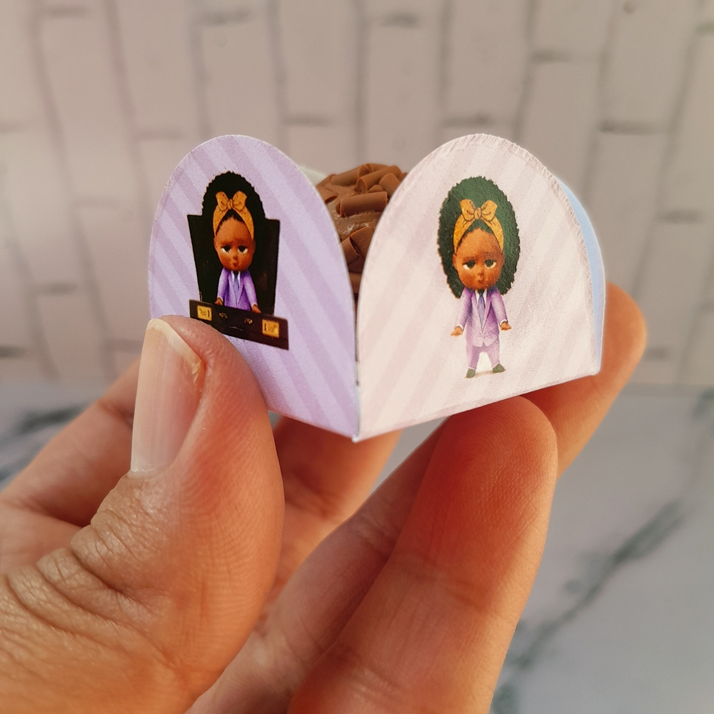 Forminhas para Docinhos Brigadeiro Doce Lembrancinhas Aniversário  A Poderosa Chefinha Lílas