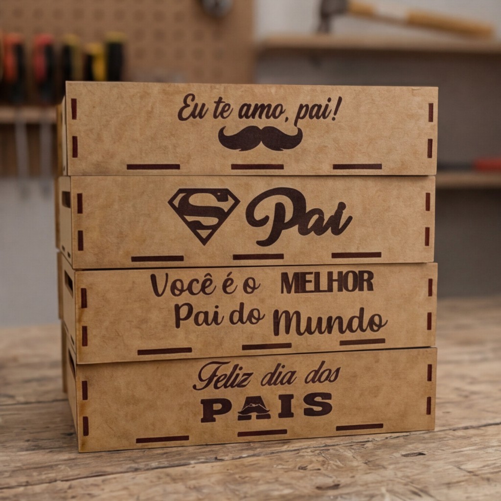 Kit 10 und de Bandeja para Festa junina Arraia em Mdf 10×15