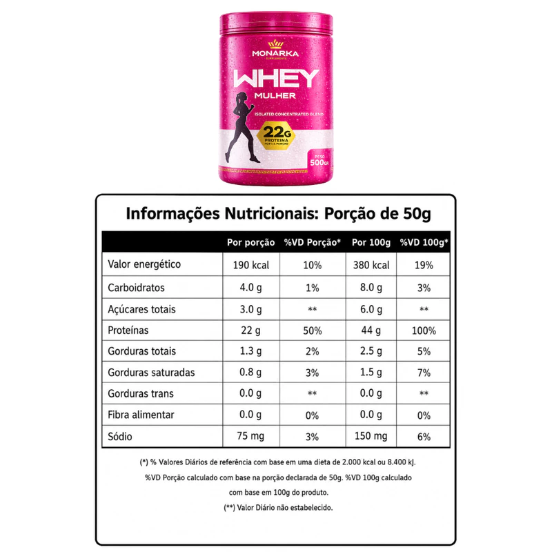 Whey Protein Feminino Blend Isolado e Concentrado — foto 3