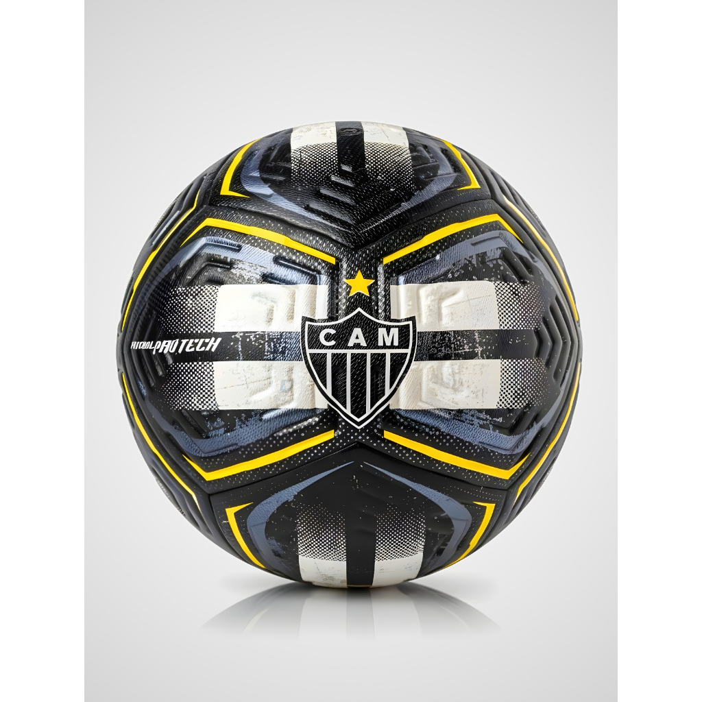 Bola Futebol Atlético Mineiro CAM Oficial Campo Grama Sintética Resistente Treino Jogo Licenciada - Original