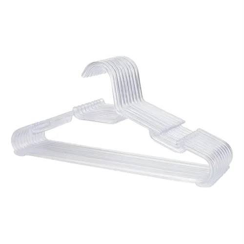 Cabide De Acrílico Transparente - Cristal - Grosso Kit Com 10, 20 e 30 Unidades