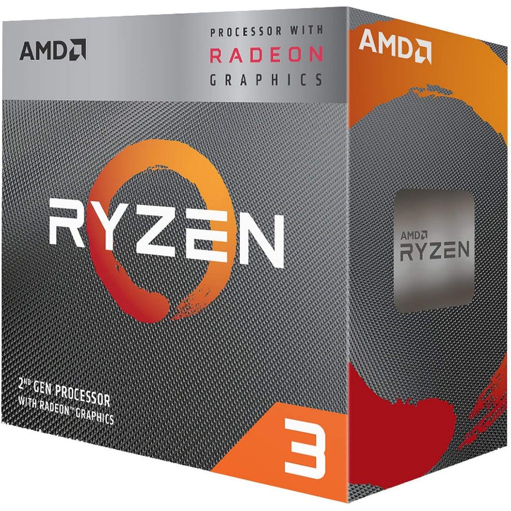 Processador gamer AMD Ryzen 3 3200G YD3200C5FHBOX de 4 núcleos e 4GHz de frequência com gráfica integrada