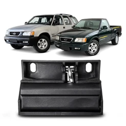 Fecho Puxador Porta Luvas Blazer S10 96 a 2000 Preto
