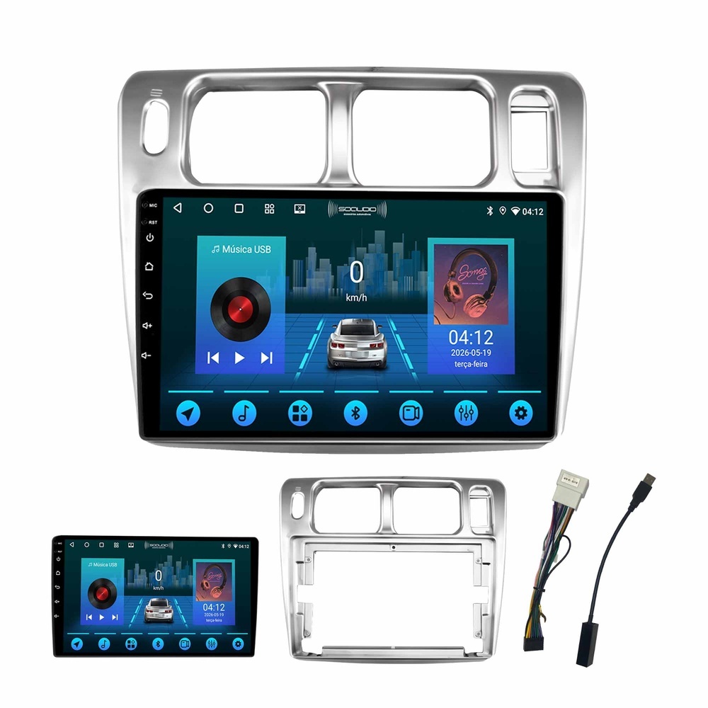 Multimídia Pajero Tr4 2004 2015 2+64gb Carplay Android Gps Bluetooth Quadcore 9p · foto 2