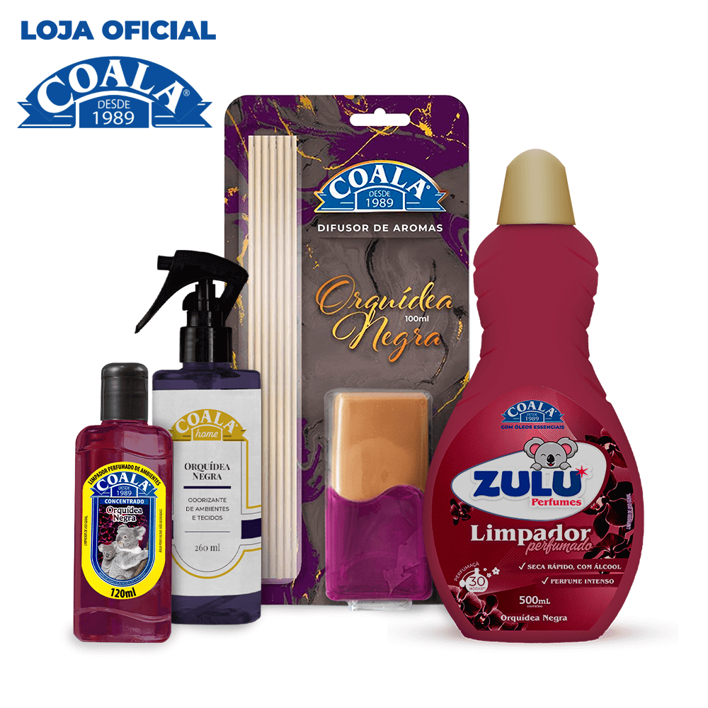 Kit Coala - Os Favoritos Orquídea Negra