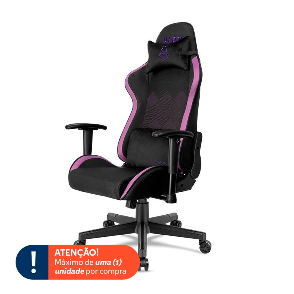 Cadeira Gamer Mancer  Harpy SL, Purple Edition, MCR-HRPSL-PRPED