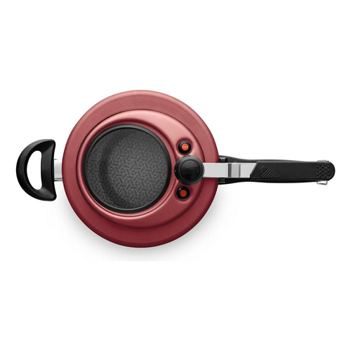 Panela De Pressão Superior Com Visor de Vidro Fechamento Interno 3 Litros Cereja Original - MTA — imagem 2 de 2