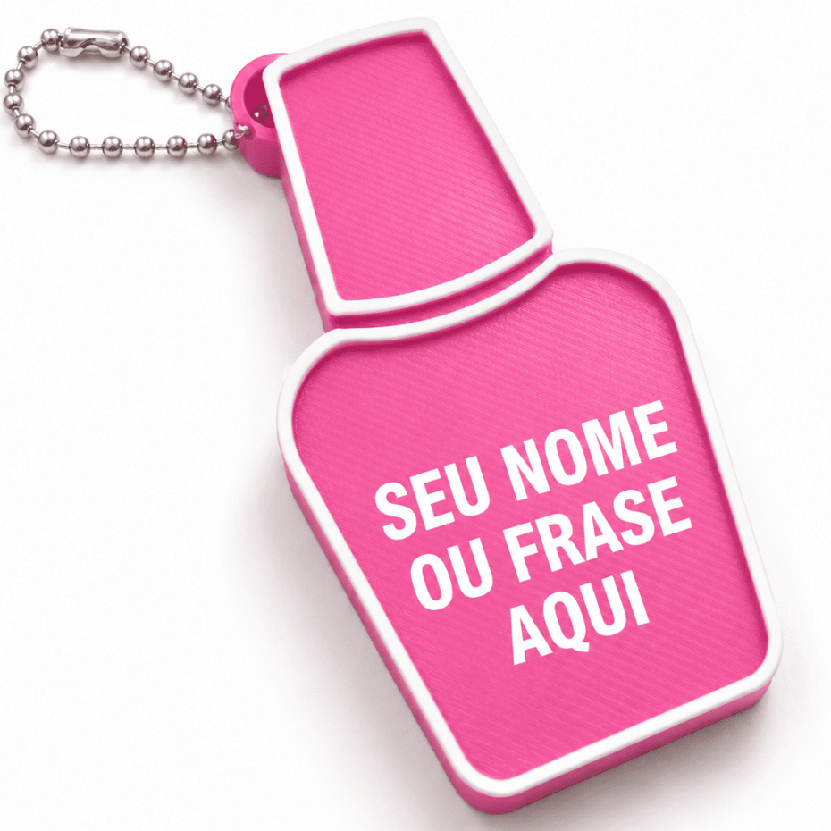KIT Abridores De Latas Chaveiro PERSONALIZADO COM NOME E FRASE ATACADO protetor De Unhas Lembrancinha Manicure nails