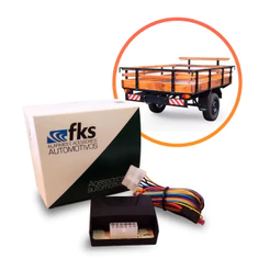 Módulo Para Reboque Fks Mr200 Plus Com Entrada Para Luz De Ré