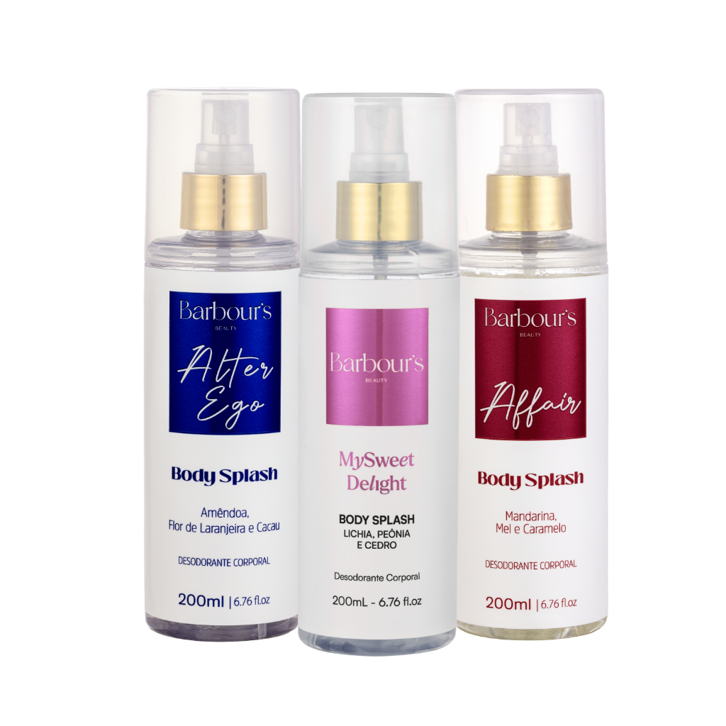 Kit Body Splash Alter Ego Affair Delight 200ml Barbour's Beauty