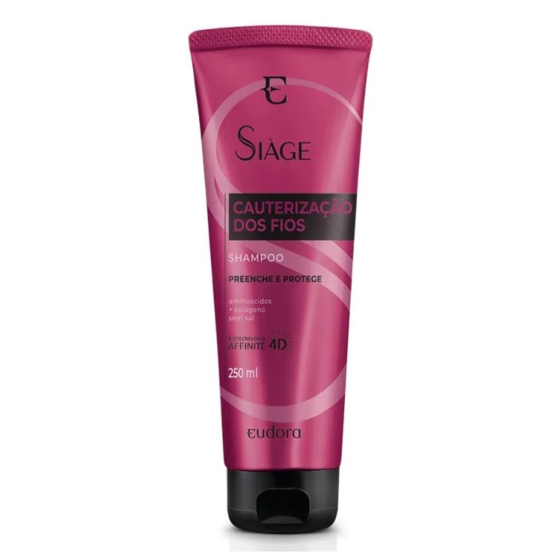 Kit Siàge Cauterização dos Fios (Shampoo 250ml + Condicionador 200ml) Eudora