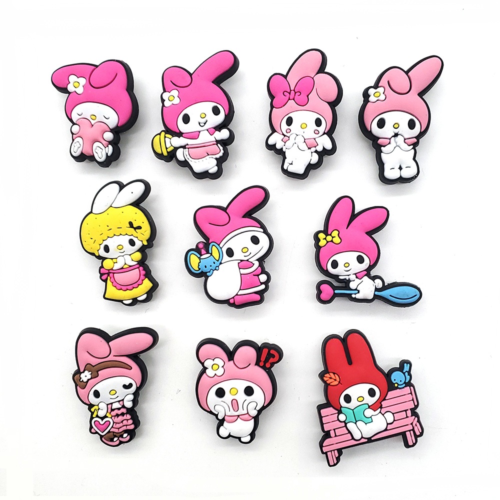 Kit 10 Cartoons Pins Botons  para Babuche