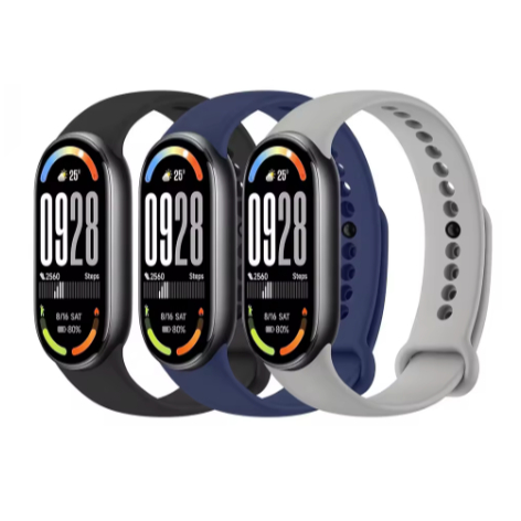 Pulseira Smartwatch Xiaomi Mi Band 10 Compatível com MiBand 9 Sport MI Band 8 Silicone Soft Sport