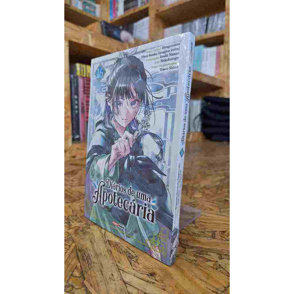 Detalhes do Mangá - Kusuriya No Hitorigoto - Diários De Uma Apotecária 16 - Novo/Lacrado