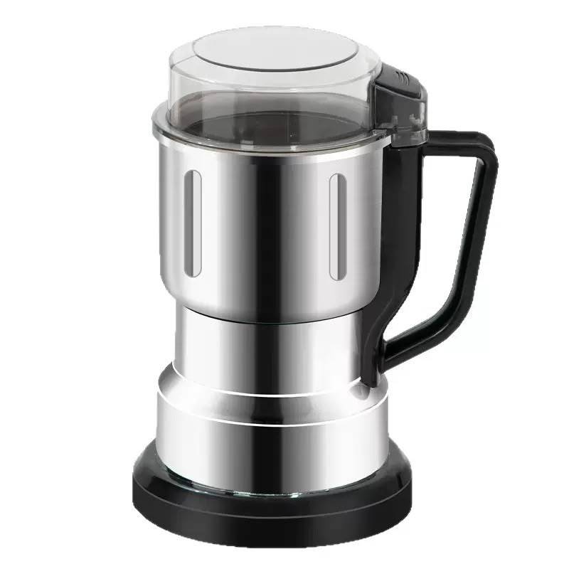 Moedor De Café Grãos 8 Lâminas Capacidade 500ML Sementes Elétrico Profissional Aço Inox 110v 220v